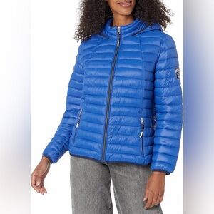 🔥 $129 Tommy Hilfiger Sport Long Sleeve Packable Zip Up Windbreaker Sz L 🔥